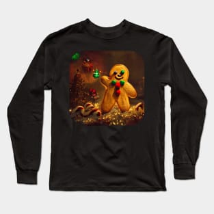 Gingerbread man Long Sleeve T-Shirt